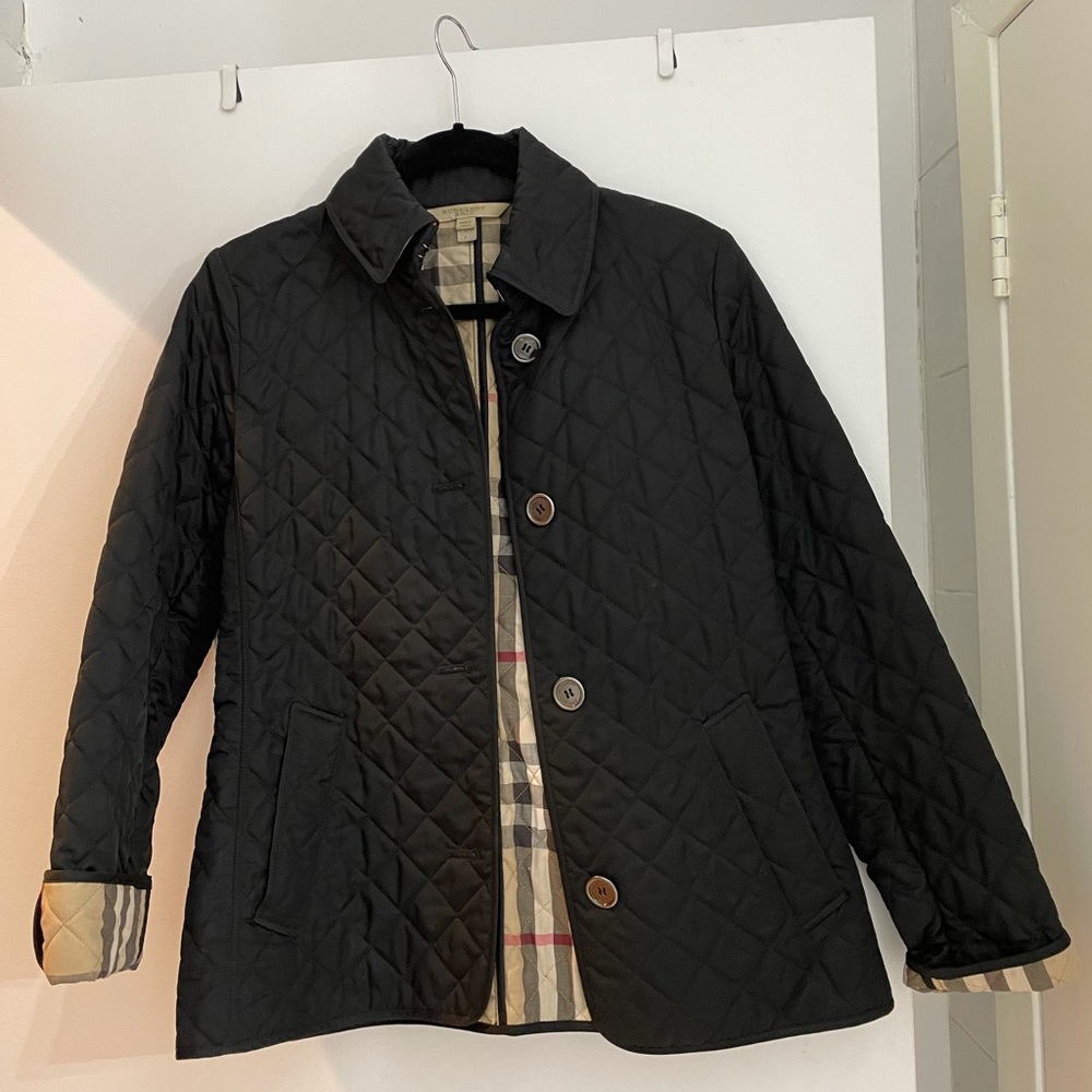 Quilted Burberry Jacket